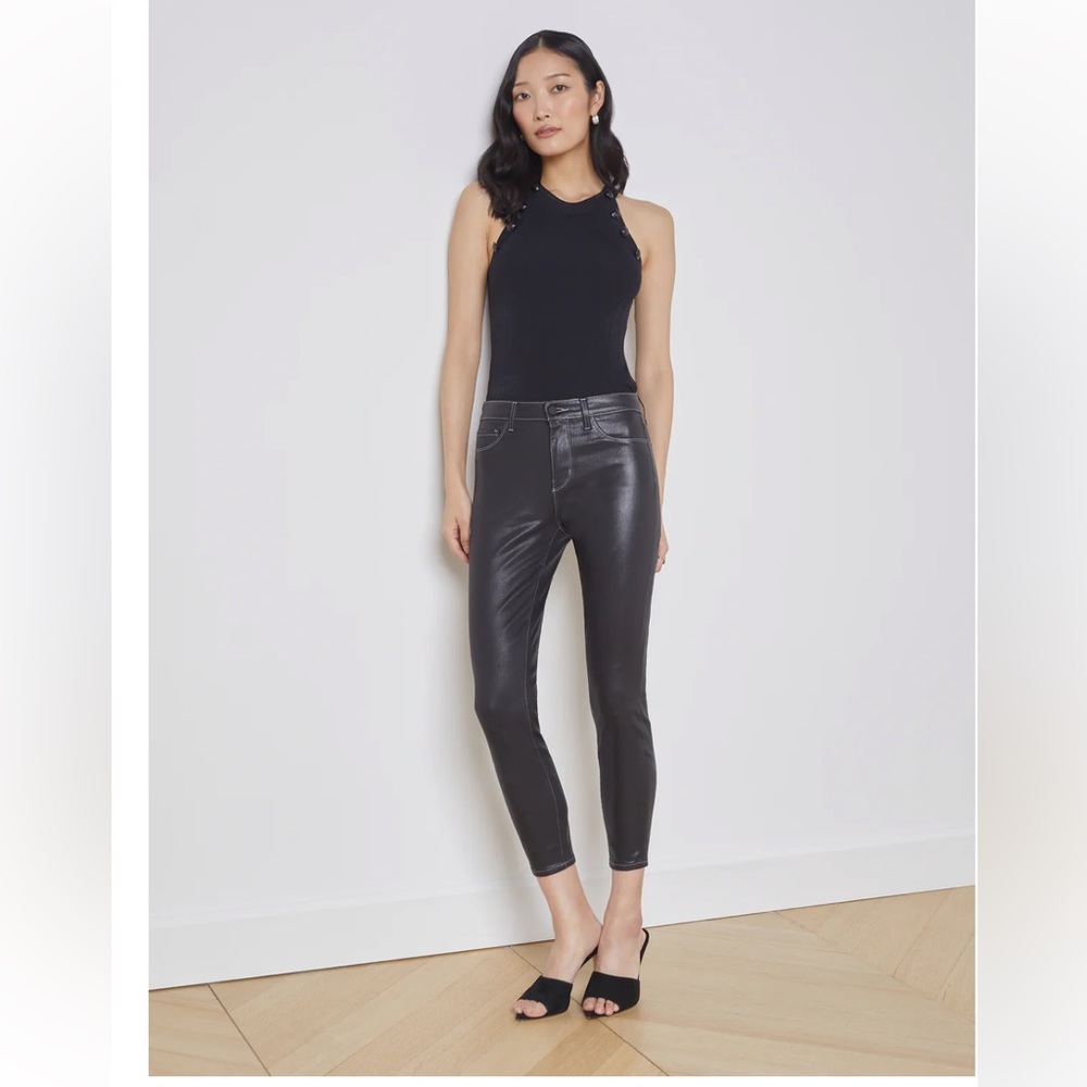 NWT l’agence margot coated jeans